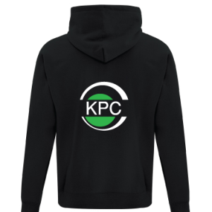Original Logo Black Zip-Up Hoodie